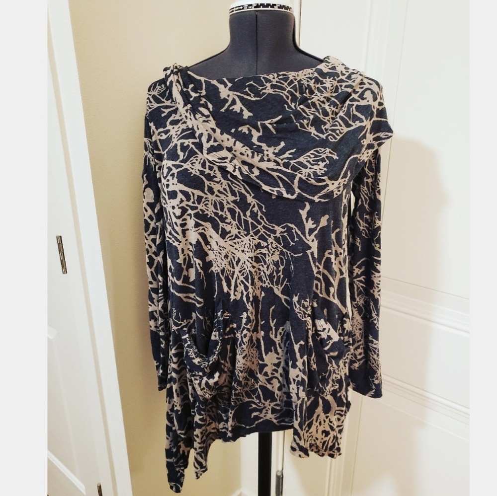 Chalet Cowl Neck Dress/Tunic
